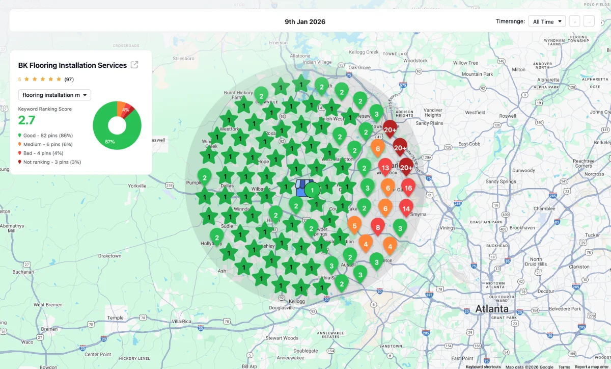 Flooring installation marietta ga - Local-seo-2026-1-16 map
