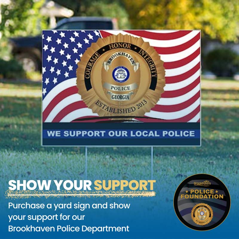 Social Graphics BH Police Found Yard Sign 2